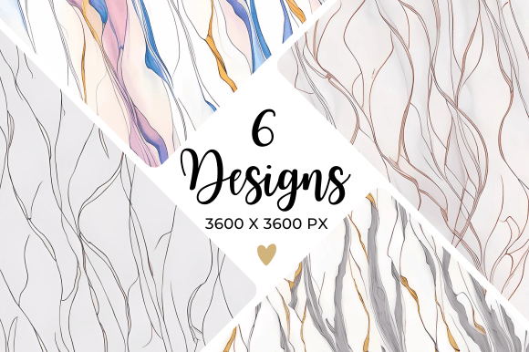 Abstract Lines Digital Paper: A Modern Texture for Designers