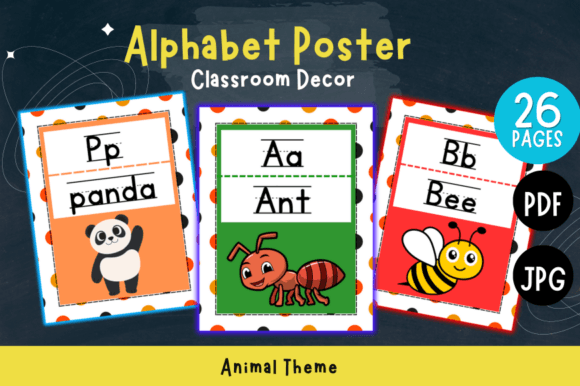 Animal Theme ABC Decor: Designing Engaging Learning Spaces