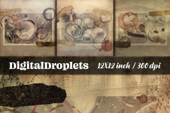 Brushed Vintage Vol.11: Coffee-Stained Papers for Your Projects