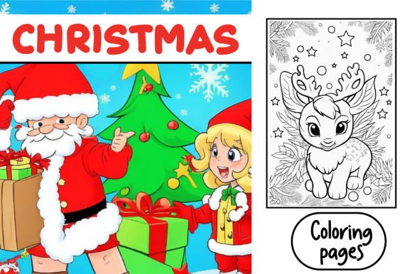 Christmas Holidays Coloring Pages: A Festive Design Asset for Creative Projects