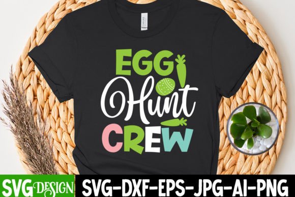Egg Hunt Crew SVG Cut File: Designing a Festive Brand