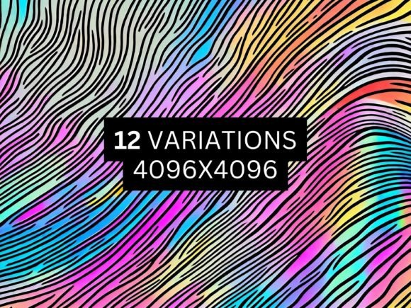Exploring the Versatility of Rainbow Abstract Lines Background