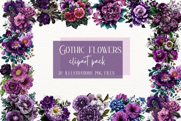Gothic Vintage Watercolor Flowers: A Modern Designer's Guide