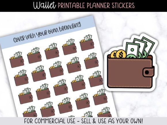 Streamline Your Sticker Shop with Wallet Printable Planner Stickers